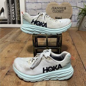Hoka One One Rincon 3 Walking Running Sneakers Shoes Women's 8B